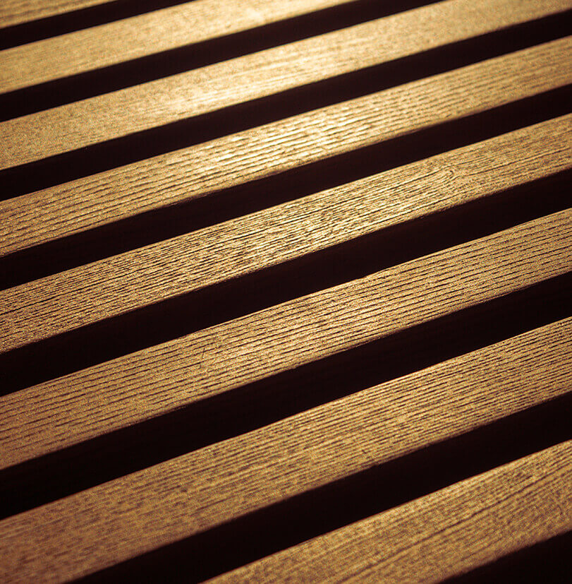 hardwood bench slats